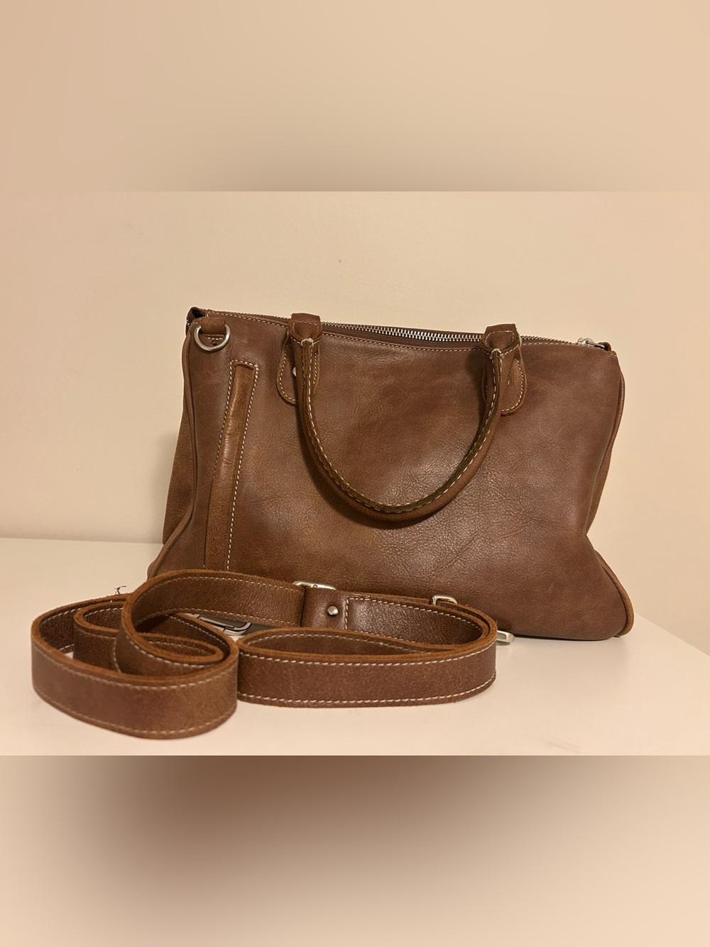 Roots Tribe Leather Grace Bag - Picture 3 of 7